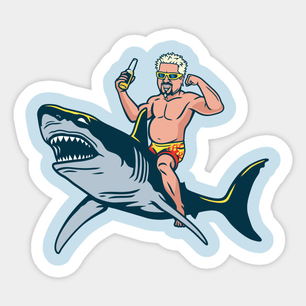 Flavor Shark Sticker by bennyd302